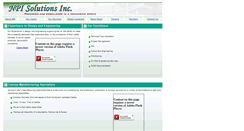 Desktop Screenshot of npisolutions.com